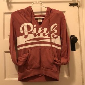 Pink hoodie
